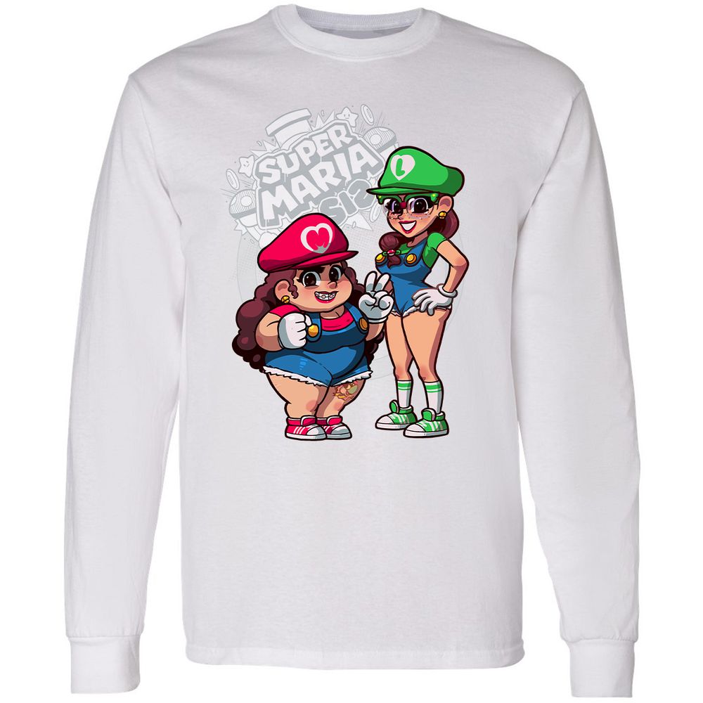 Long Sleeve T-Shirt - LDT9CW5U - White - 5