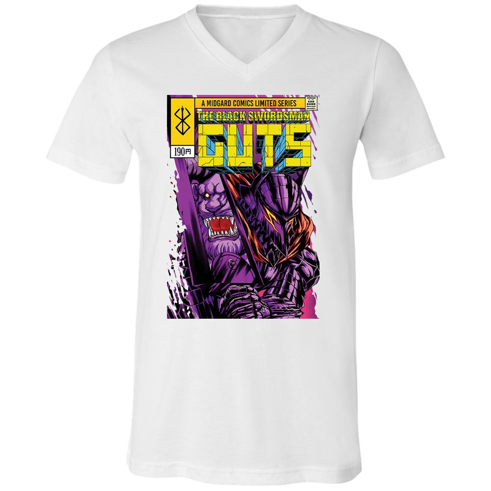 Unisex V-Neck T-Shirt - XUBMNVYS - White - 5