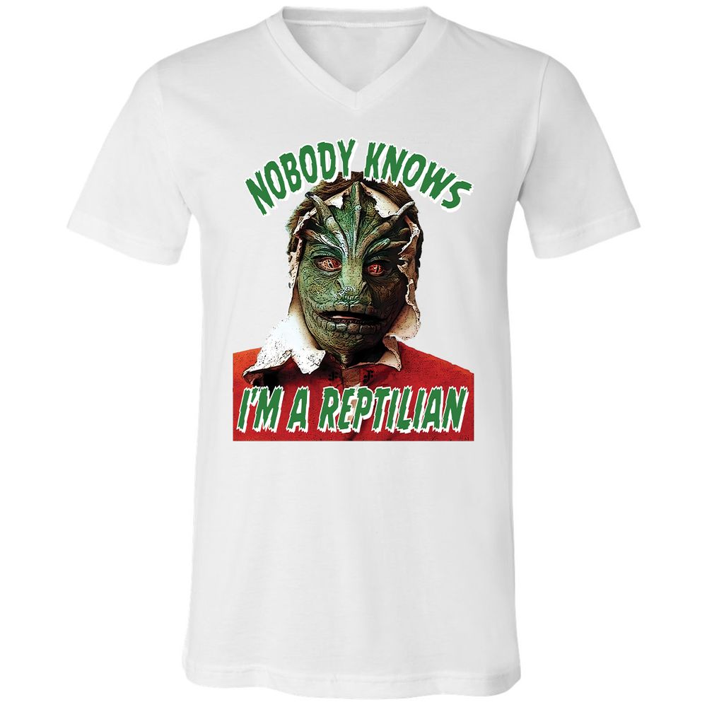 Unisex V-Neck T-Shirt - 3BEGK8AX - White - 5