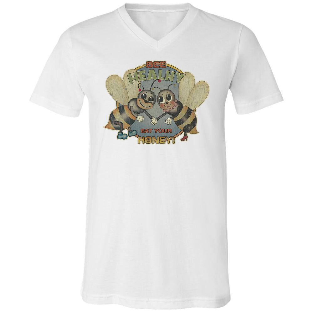 Bee Healthy Eat Your Honey - White - 5