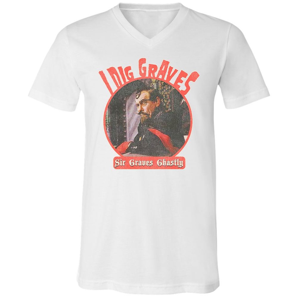 Unisex V-Neck T-Shirt - EBP7BS3U - White - 5
