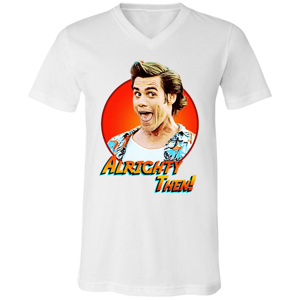 Unisex V-Neck T-Shirt - FW4C798Y - White - 5