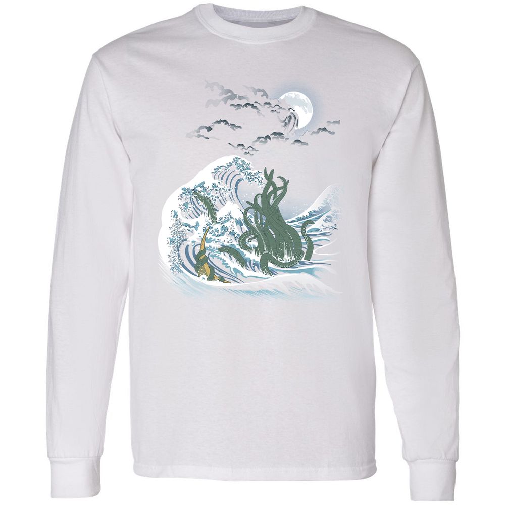 Long Sleeve T-Shirt - V4DF5ETL - White - 5