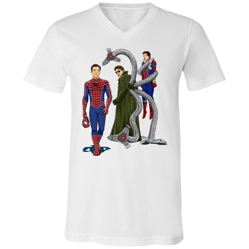 Unisex V-Neck T-Shirt - DA53274B - White - 5