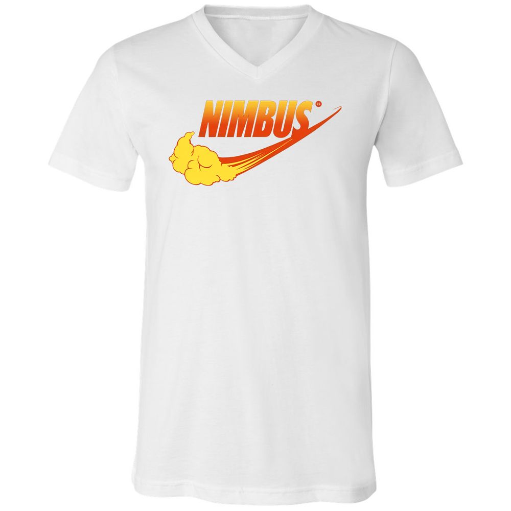 Unisex V-Neck T-Shirt - RR7Q7WHP - White - 5