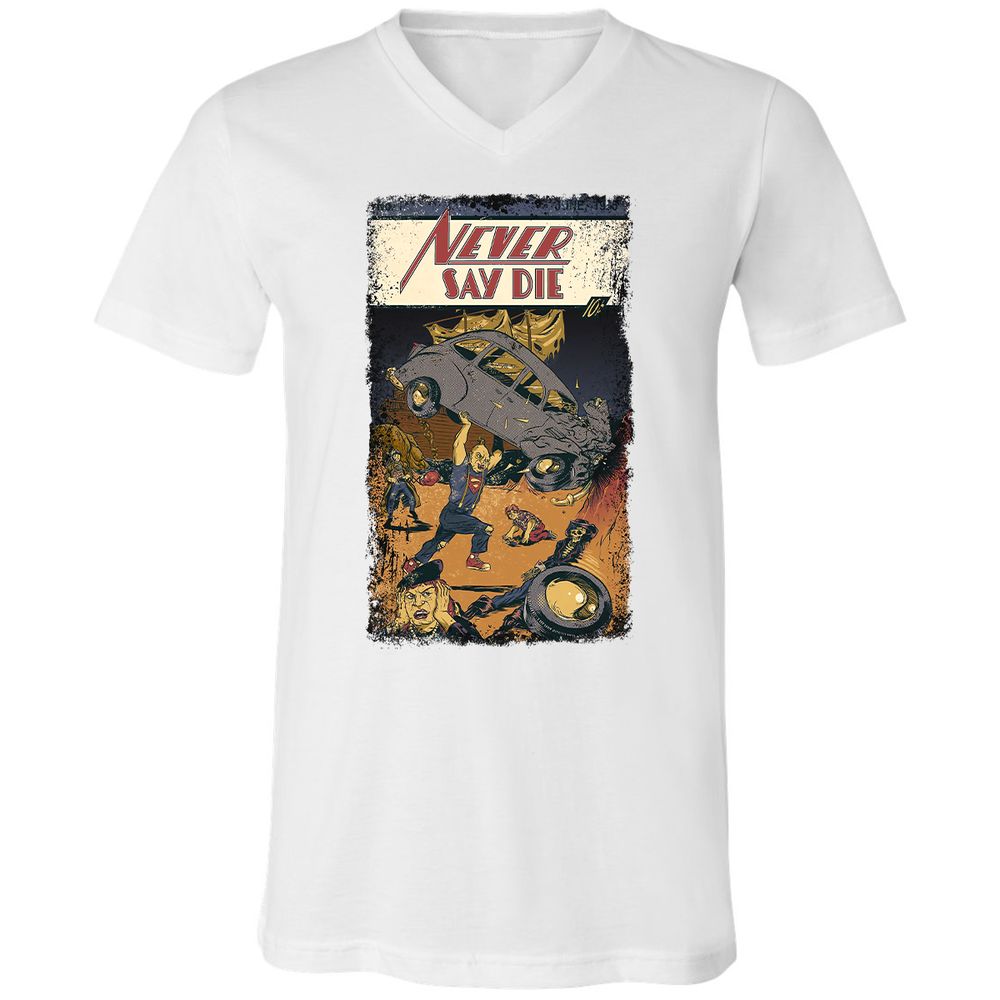 Unisex V-Neck T-Shirt - 2JSP4CGS - White - 5