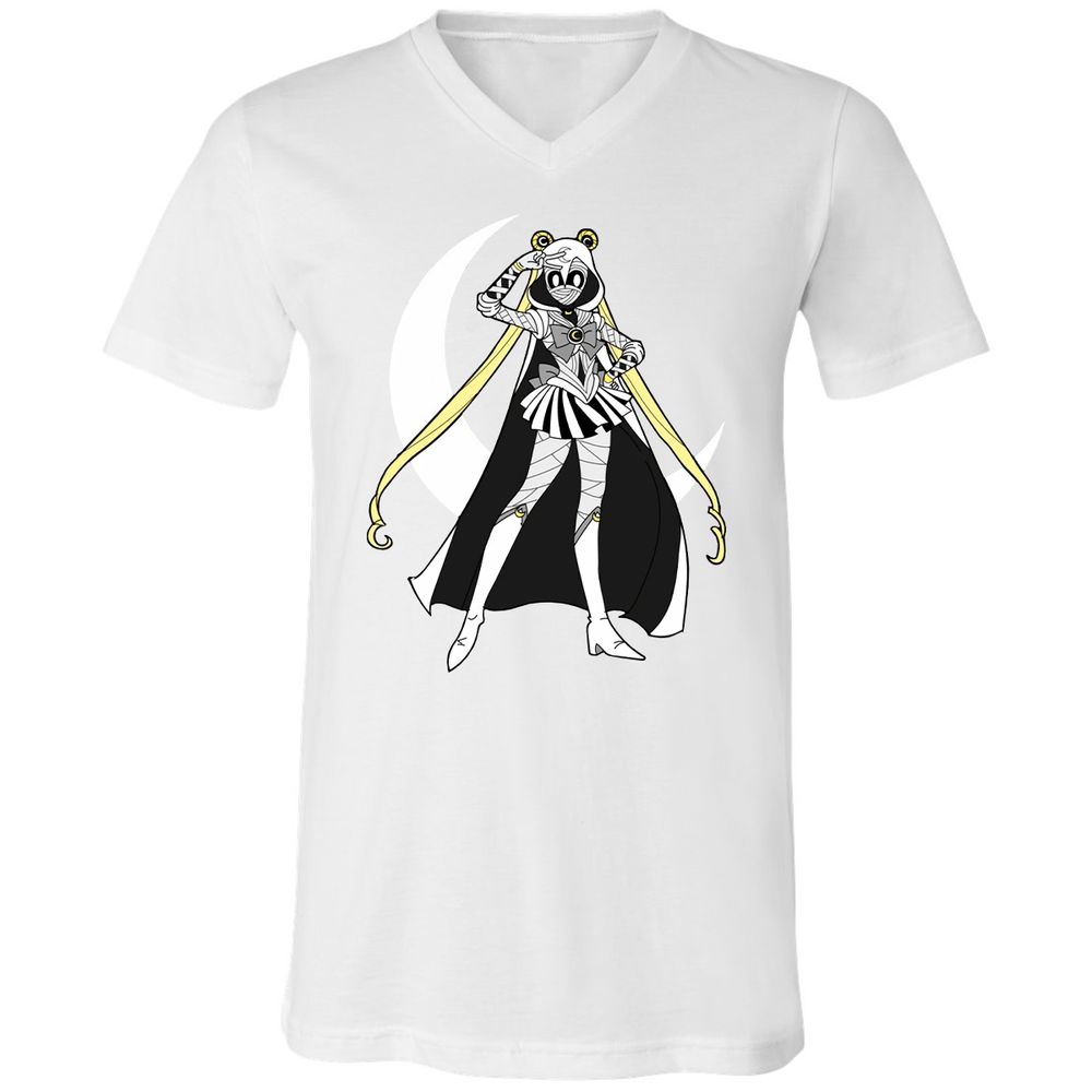 Unisex V-Neck T-Shirt - WGFXUQEW - White - 5