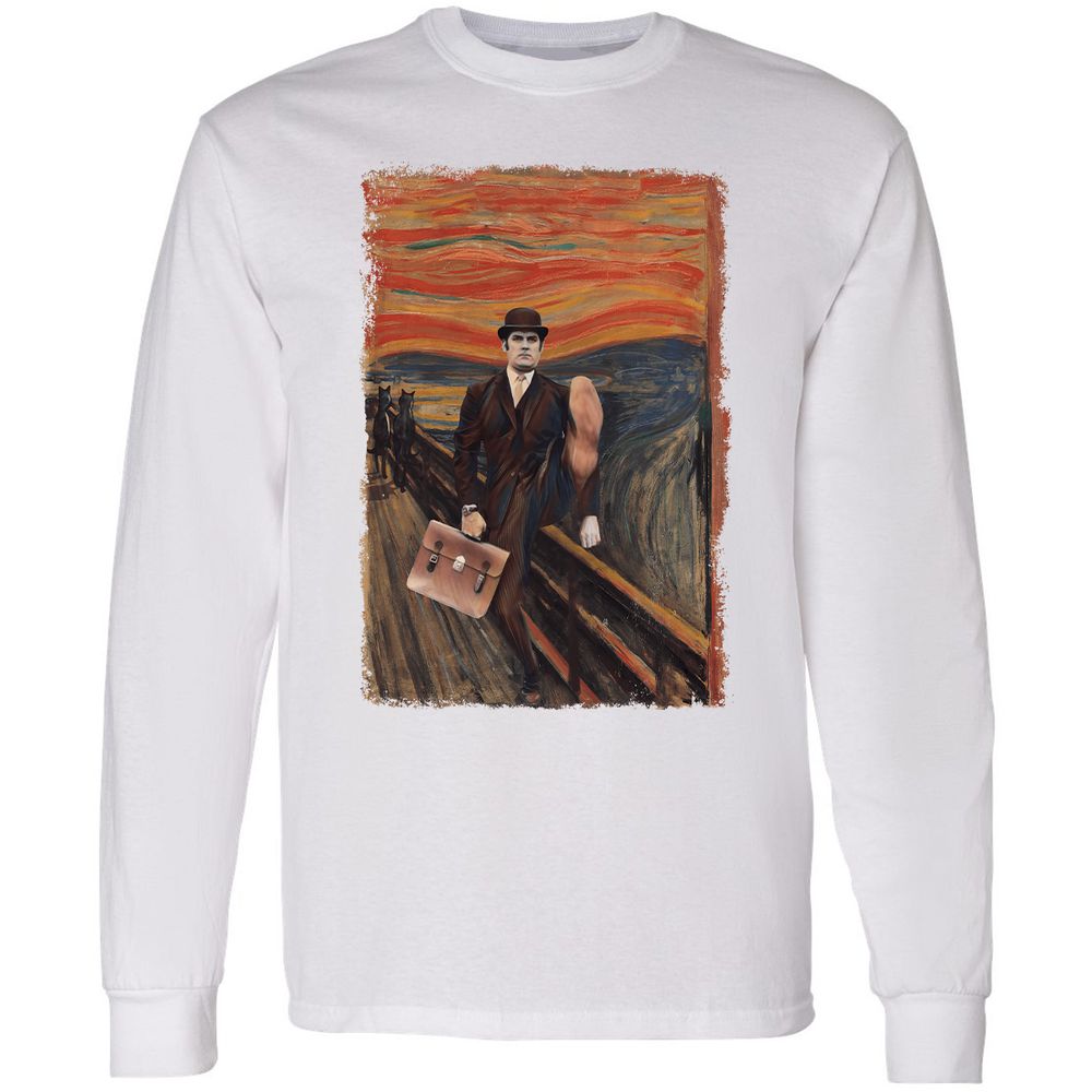 Long Sleeve T-Shirt - YUMENUXV - White - 5