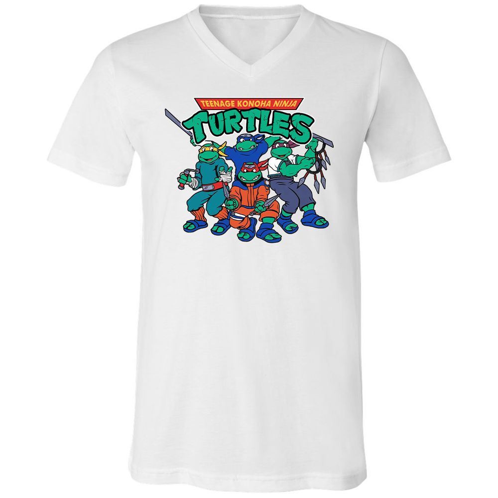 Unisex V-Neck T-Shirt - MBM4HVYH - White - 5