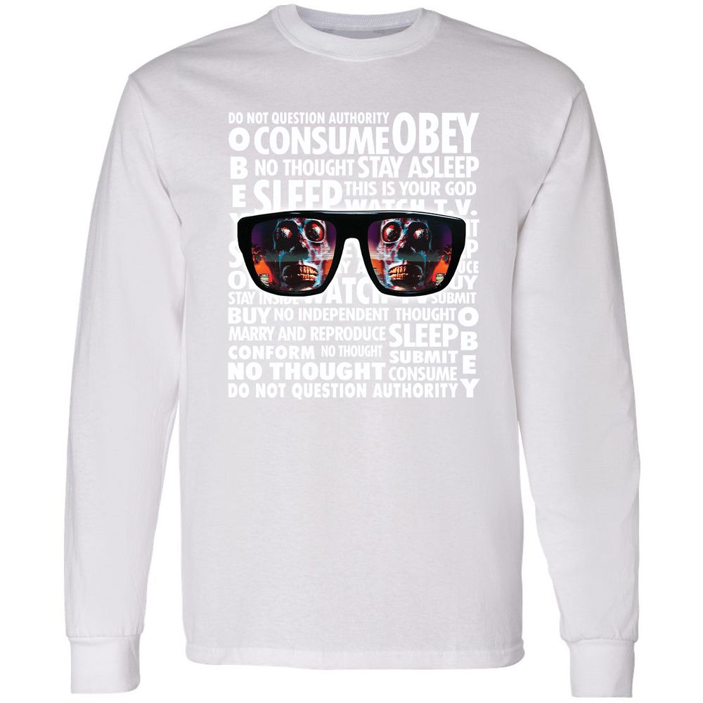 Long Sleeve T-Shirt - WJKSYSF4 - White - 5