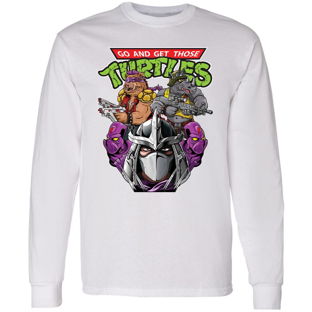 Long Sleeve T-Shirt - F3D4SPWQ - White - 5