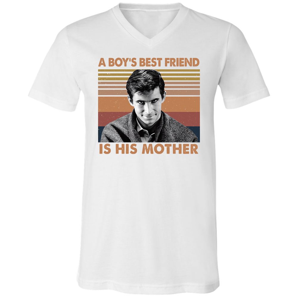 Unisex V-Neck T-Shirt - YYVBJWYT - White - 5