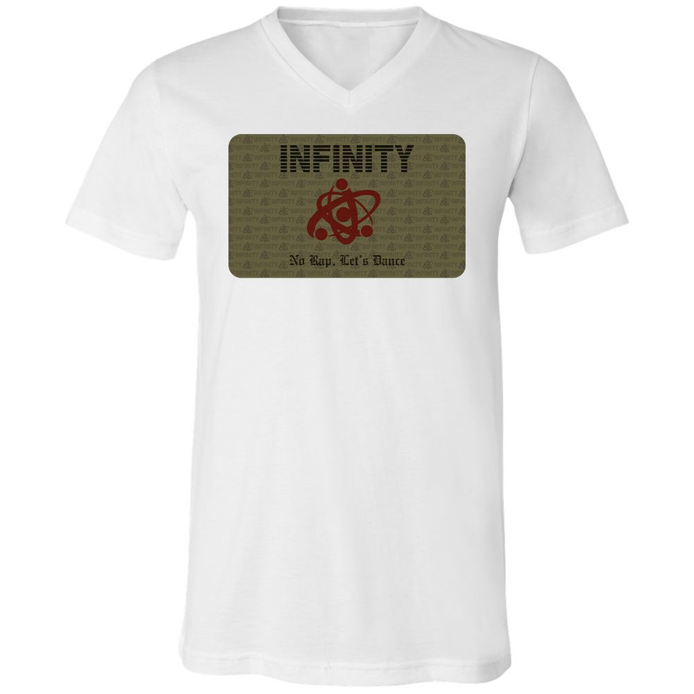 Unisex V-Neck T-Shirt - Y1PE59QF - White - 5