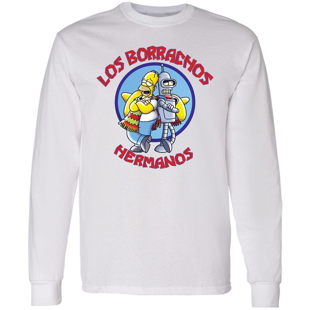 Long Sleeve T-Shirt - W6BYLLCC - White - 5