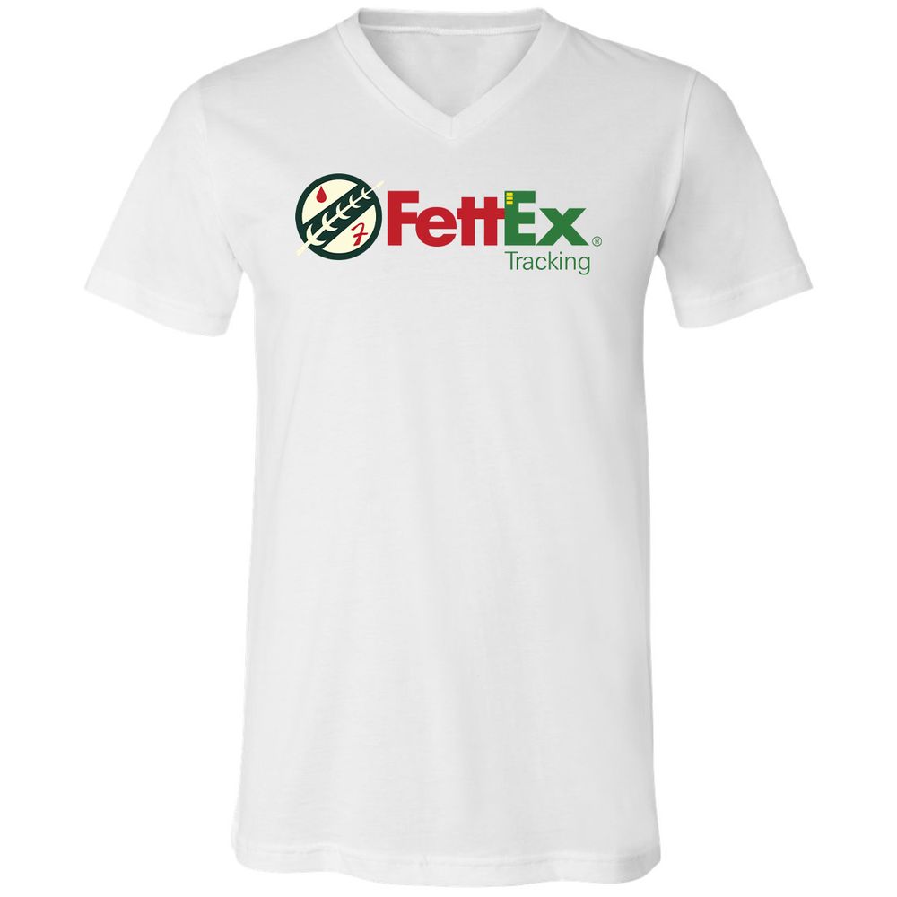 Unisex V-Neck T-Shirt - 7PD6XXEE - White - 5