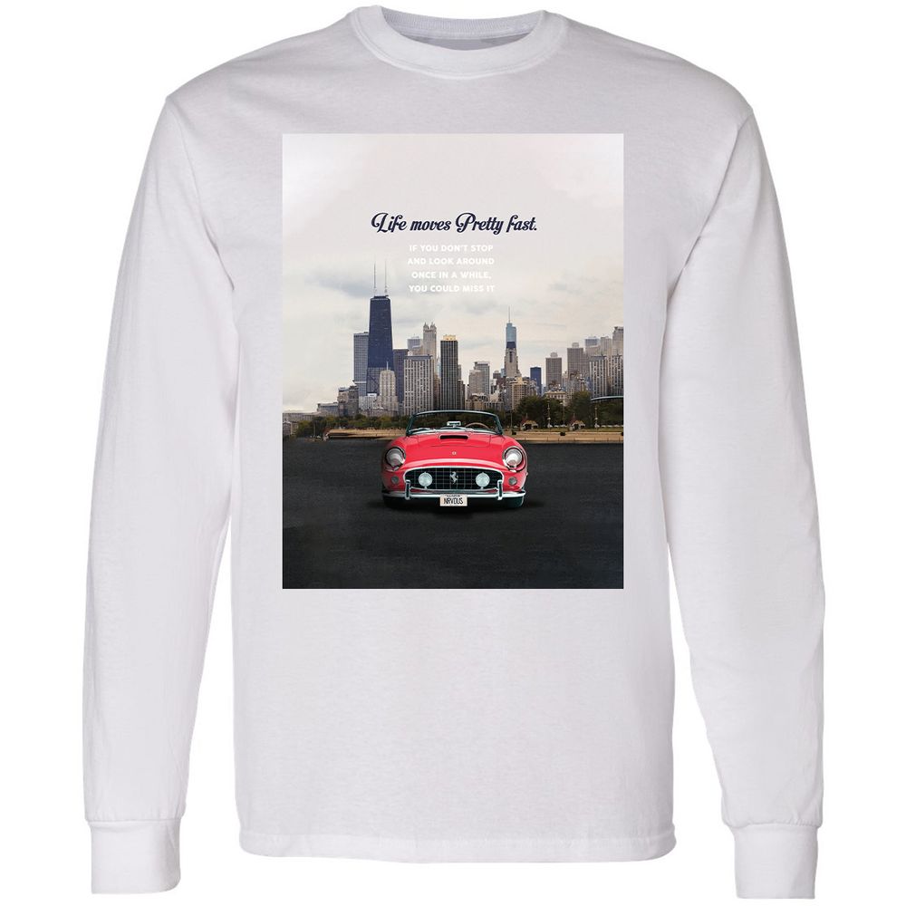 Long Sleeve T-Shirt - YK5LF7D9 - White - 5