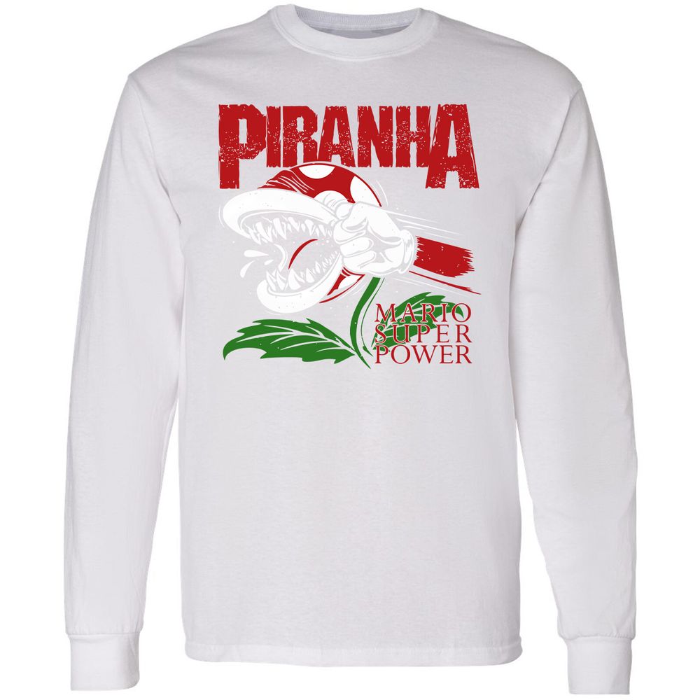 Long Sleeve T-Shirt - QLFV4WDF - White - 5