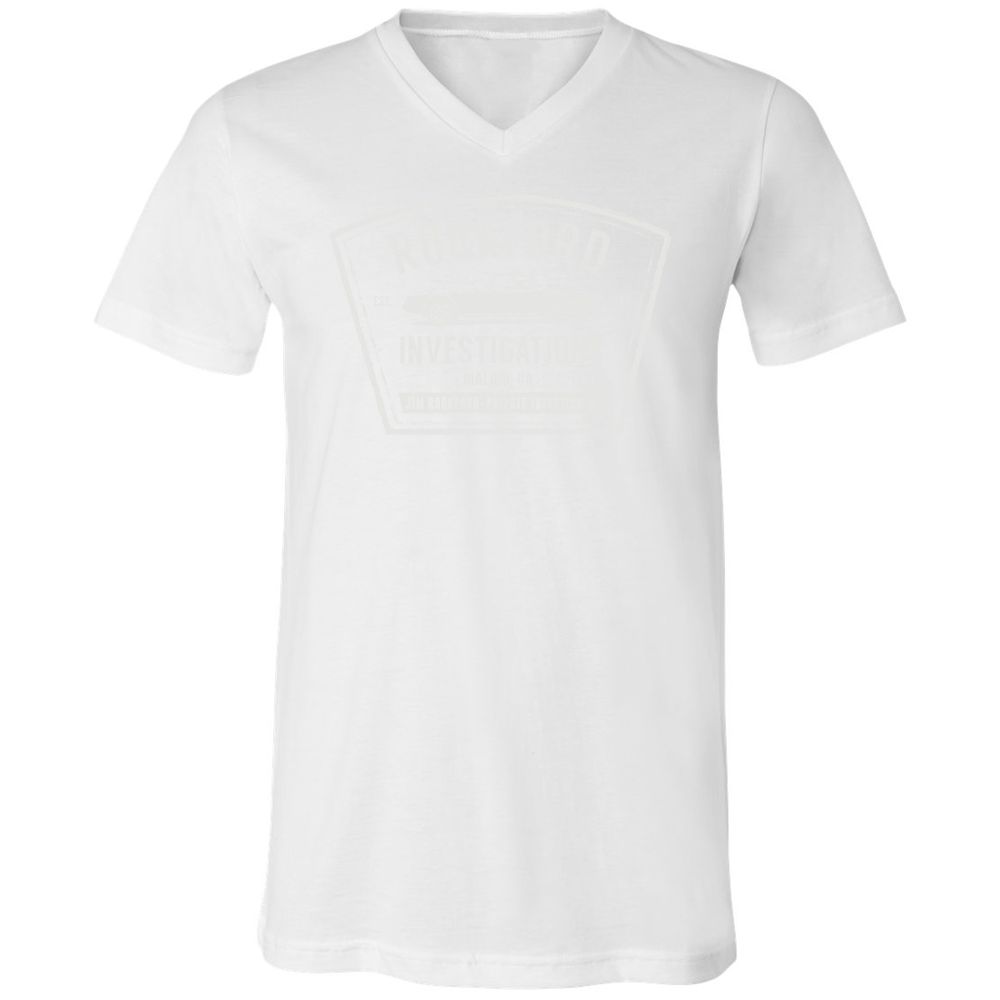 Unisex V-Neck T-Shirt - 7N4H7ENE - White - 5