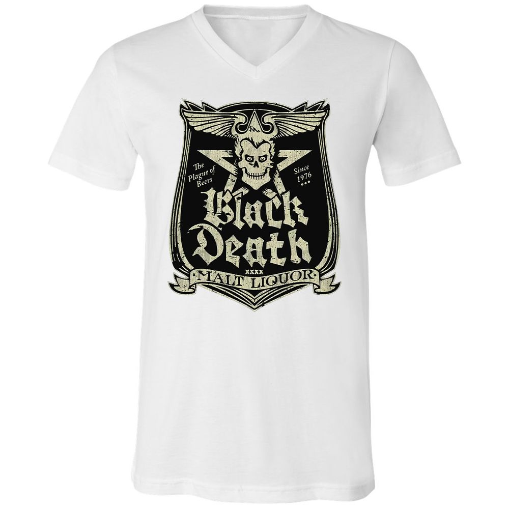 Unisex V-Neck T-Shirt - AU4JNCBE - White - 5