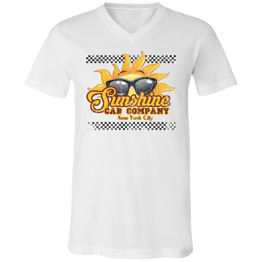 Unisex V-Neck T-Shirt - 1H7GGSHG - White - 5