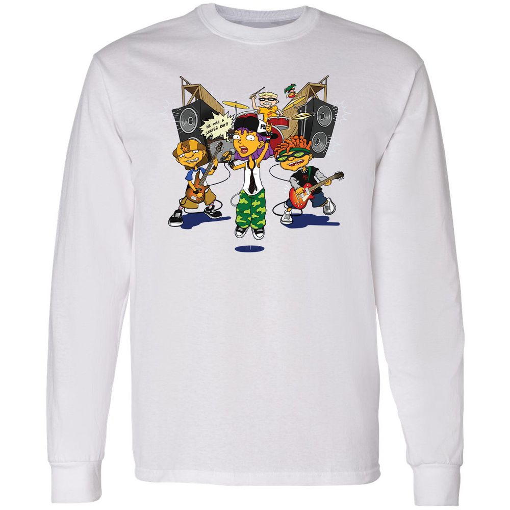 Long Sleeve T-Shirt - H8T3TJKE - White - 5