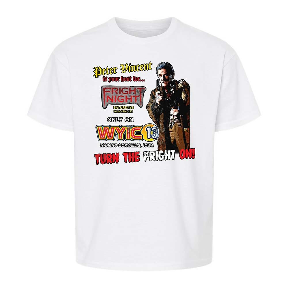 Peter Vincent Fright horror night cult - White - 5
