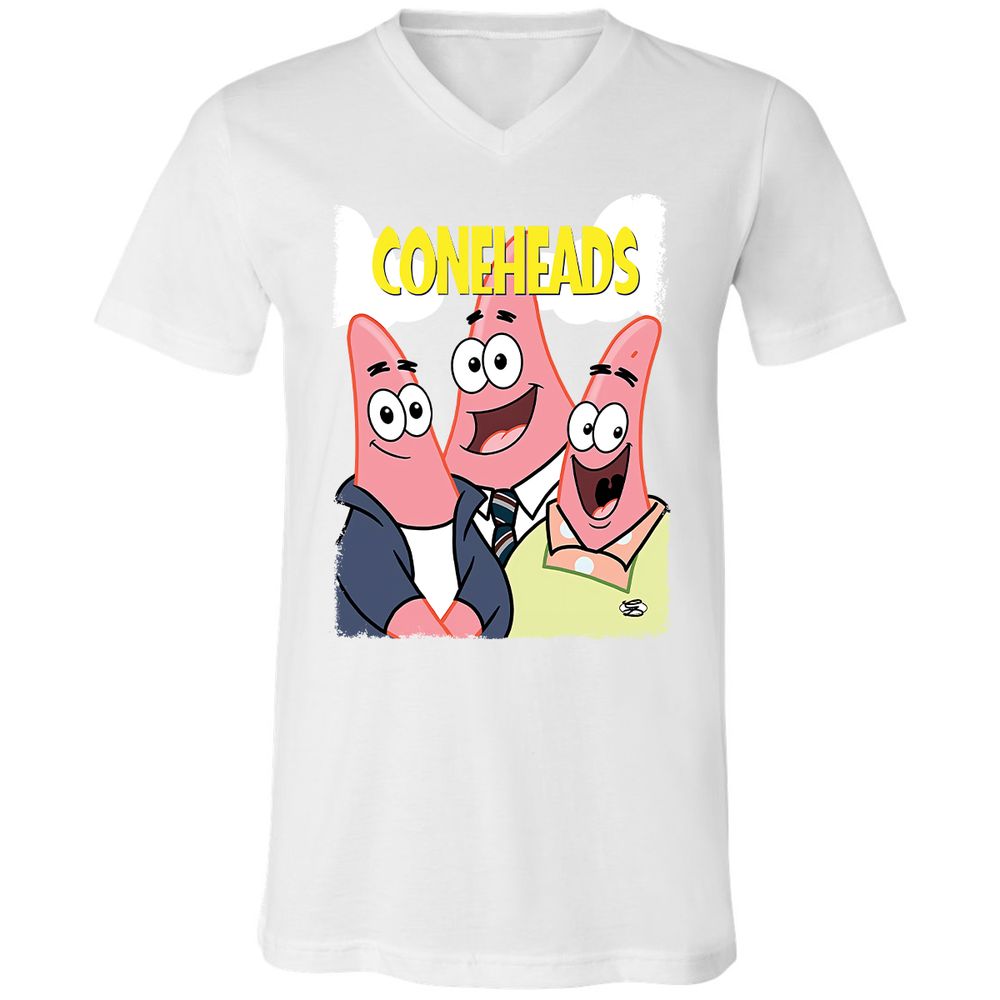 Unisex V-Neck T-Shirt - 9VHB1SBE - White - 5