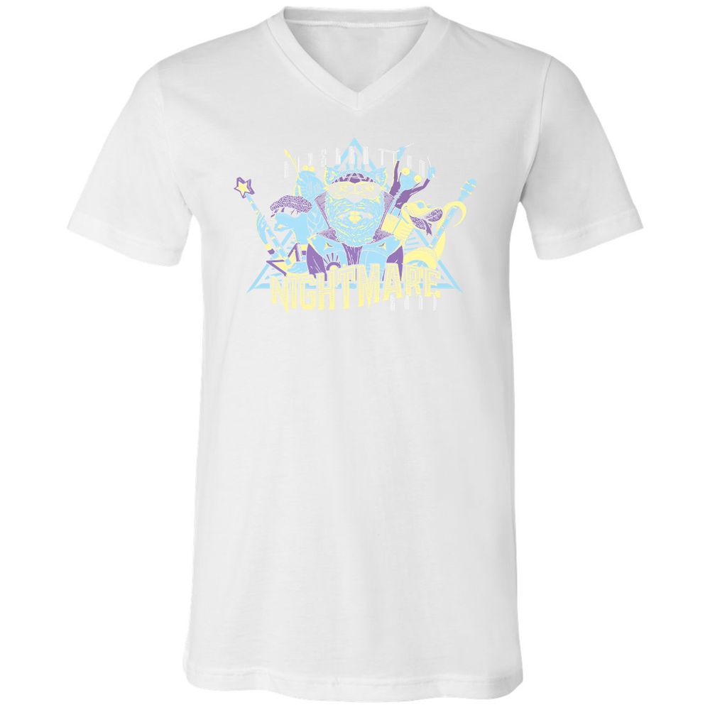 Unisex V-Neck T-Shirt - 3NJR17NU - White - 5
