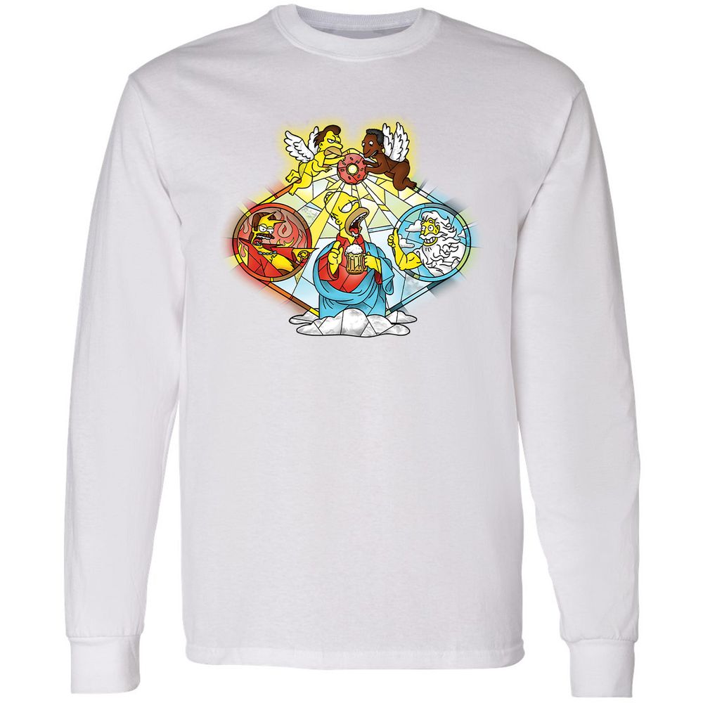 Long Sleeve T-Shirt - AW8JQ3Z7 - White - 5