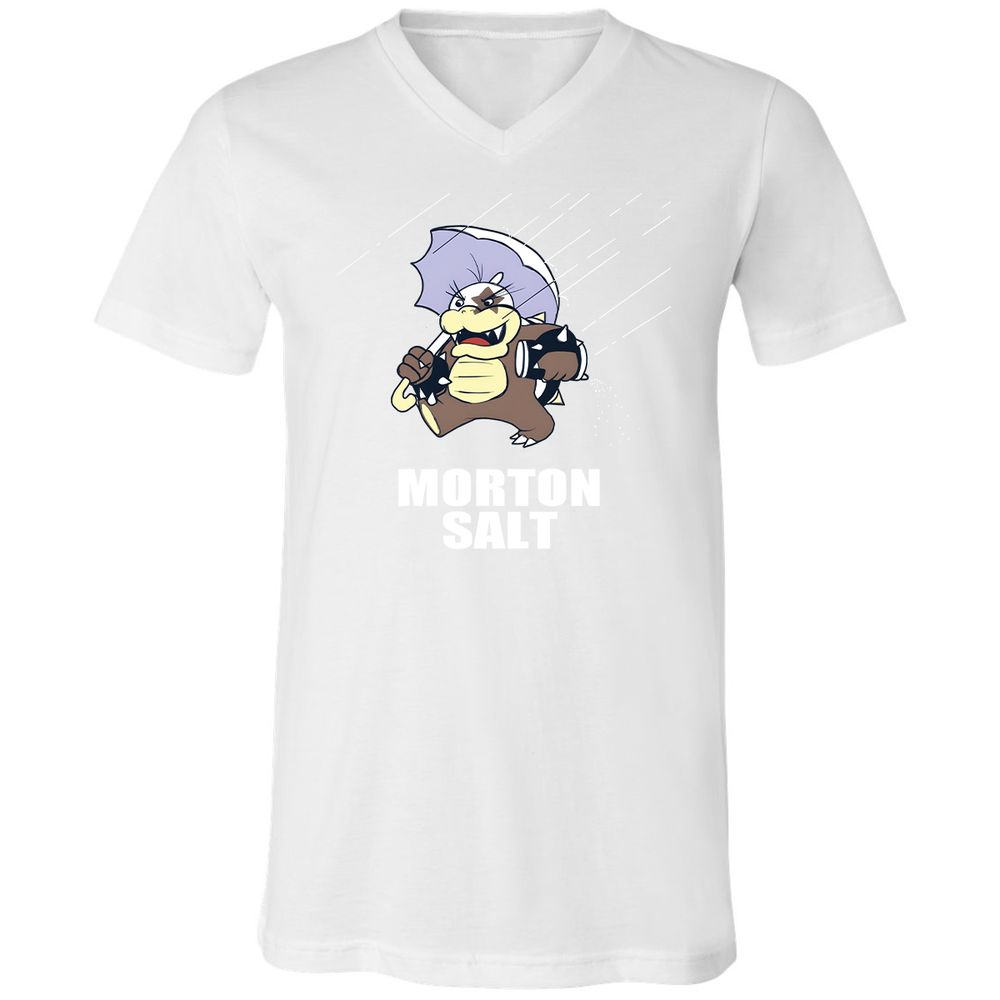 Unisex V-Neck T-Shirt - HW4VAVHD - White - 5