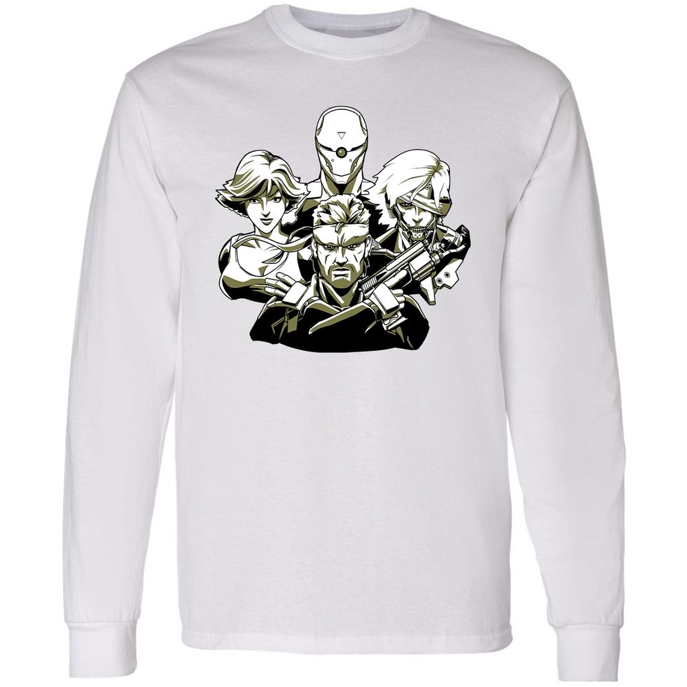 Long Sleeve T-Shirt - GJ8EC445 - White - 5
