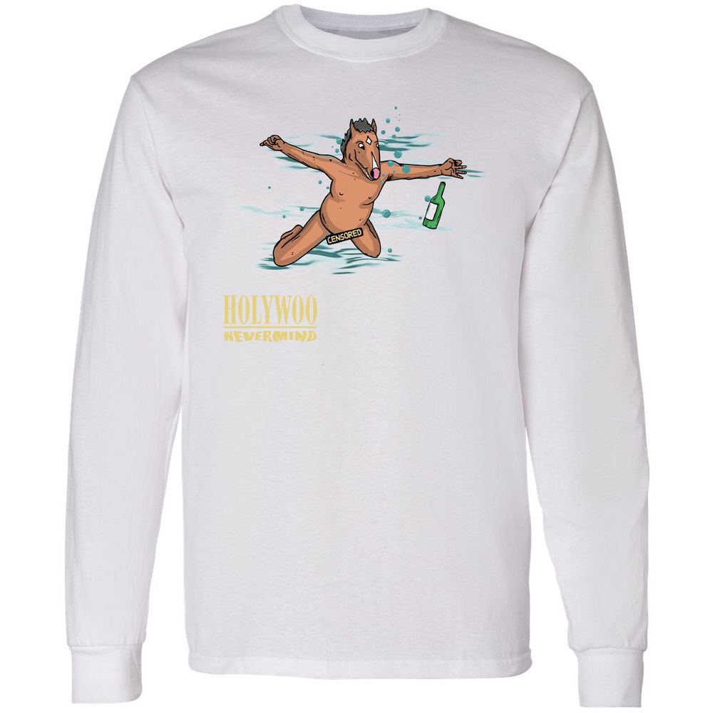 Long Sleeve T-Shirt - S9HZ3UQW - White - 5