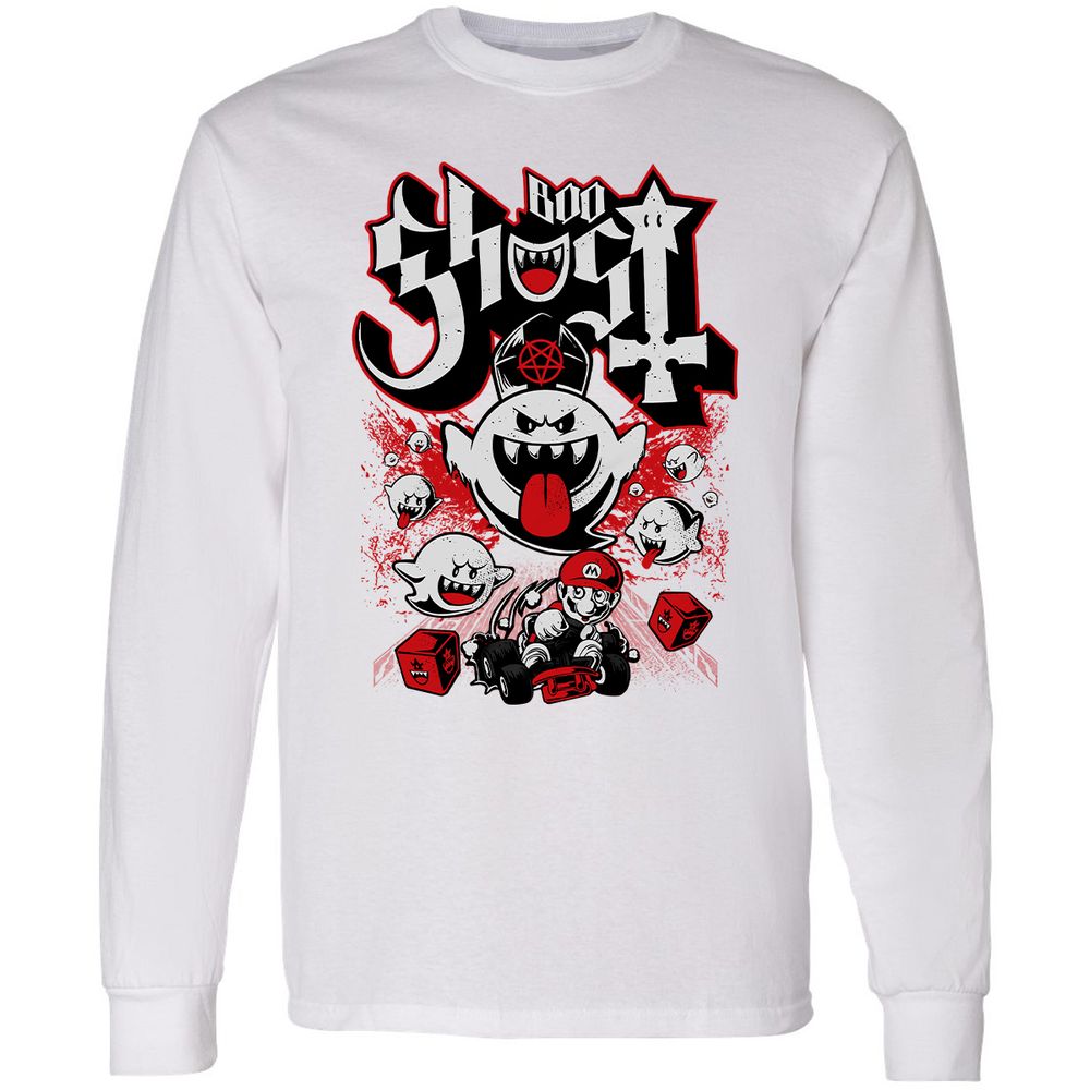 Long Sleeve T-Shirt - 6HD7S4GQ - White - 5