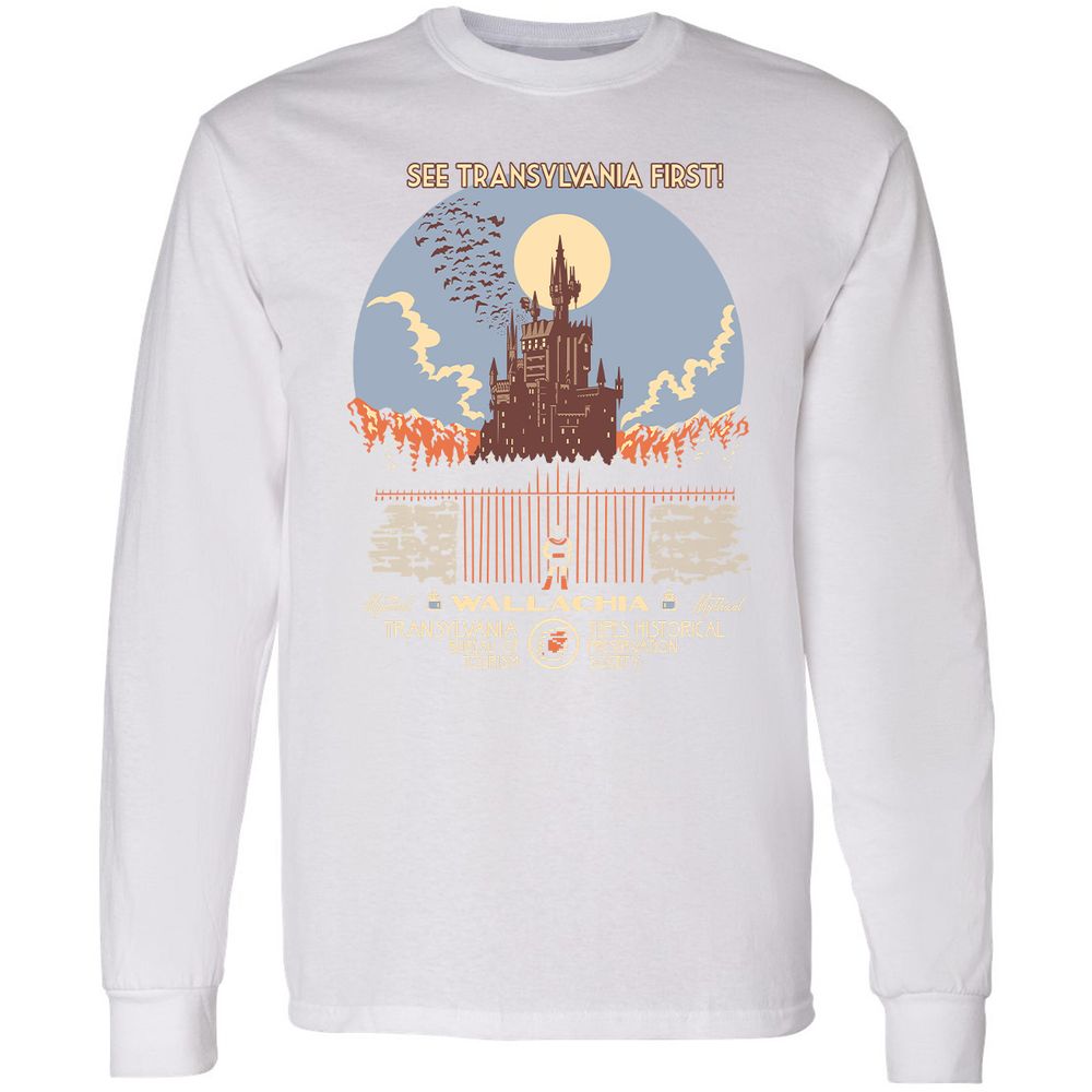 Long Sleeve T-Shirt - QWEKJ6XL - White - 5