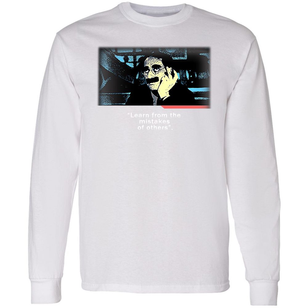 Long Sleeve T-Shirt - PLXDUB85 - White - 5