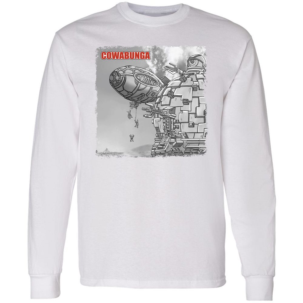 Long Sleeve T-Shirt - Q3CP6Y9S - White - 5