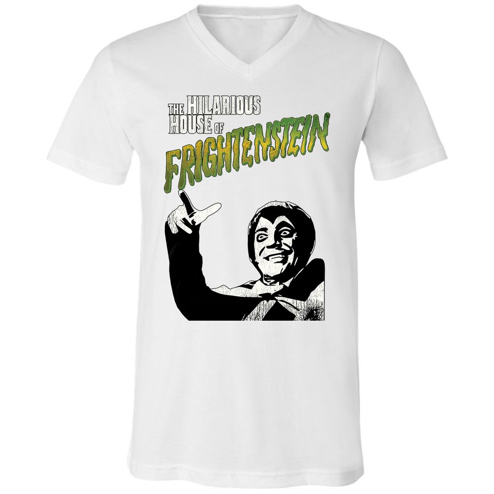 Unisex V-Neck T-Shirt - 8NS4EPXG - White - 5