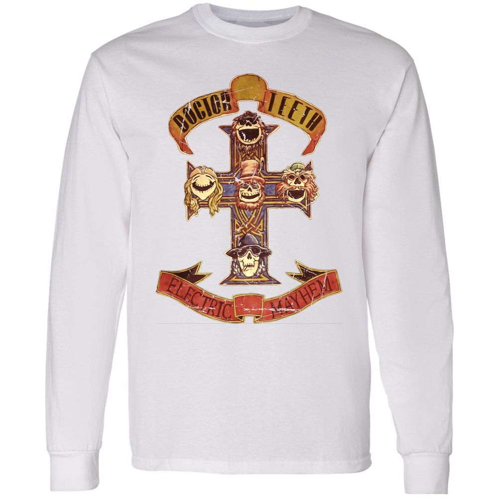 Long Sleeve T-Shirt - NKR28BLF - White - 5