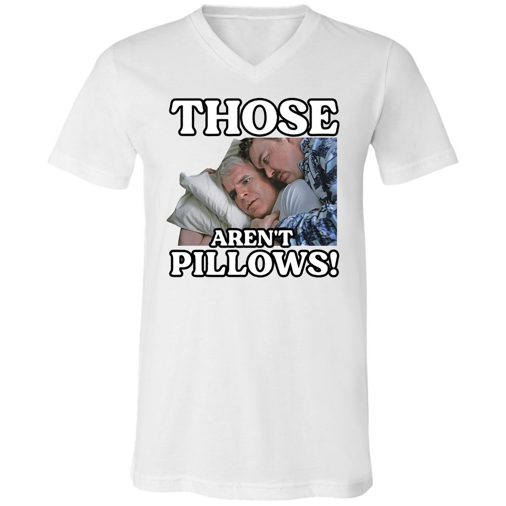 Unisex V-Neck T-Shirt - LBP6YN47 - White - 5