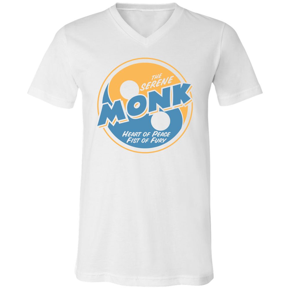 Unisex V-Neck T-Shirt - BKP4ZZKN - White - 5