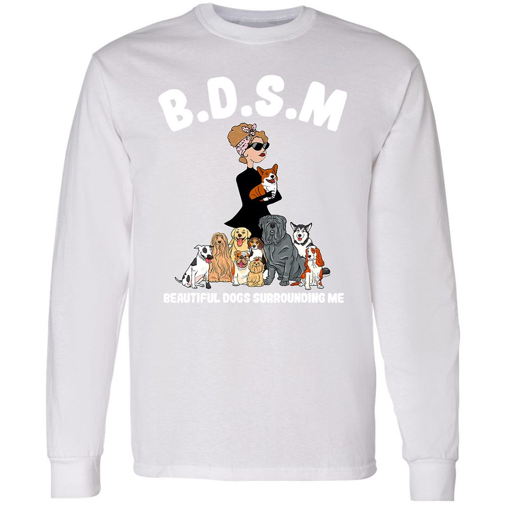 Long Sleeve T-Shirt - HCBXAN1U - White - 5