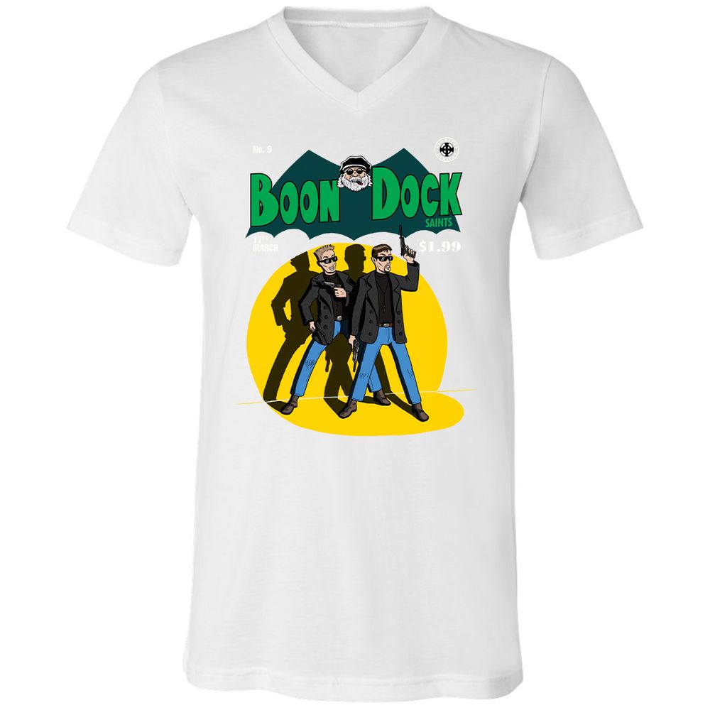 Unisex V-Neck T-Shirt - N6PHKSTJ - White - 5