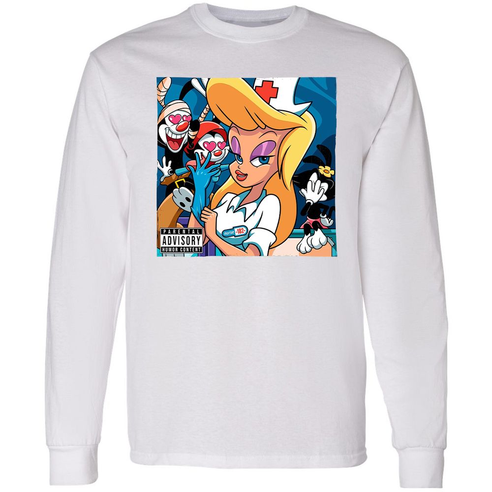 Long Sleeve T-Shirt - V33JU64P - White - 5