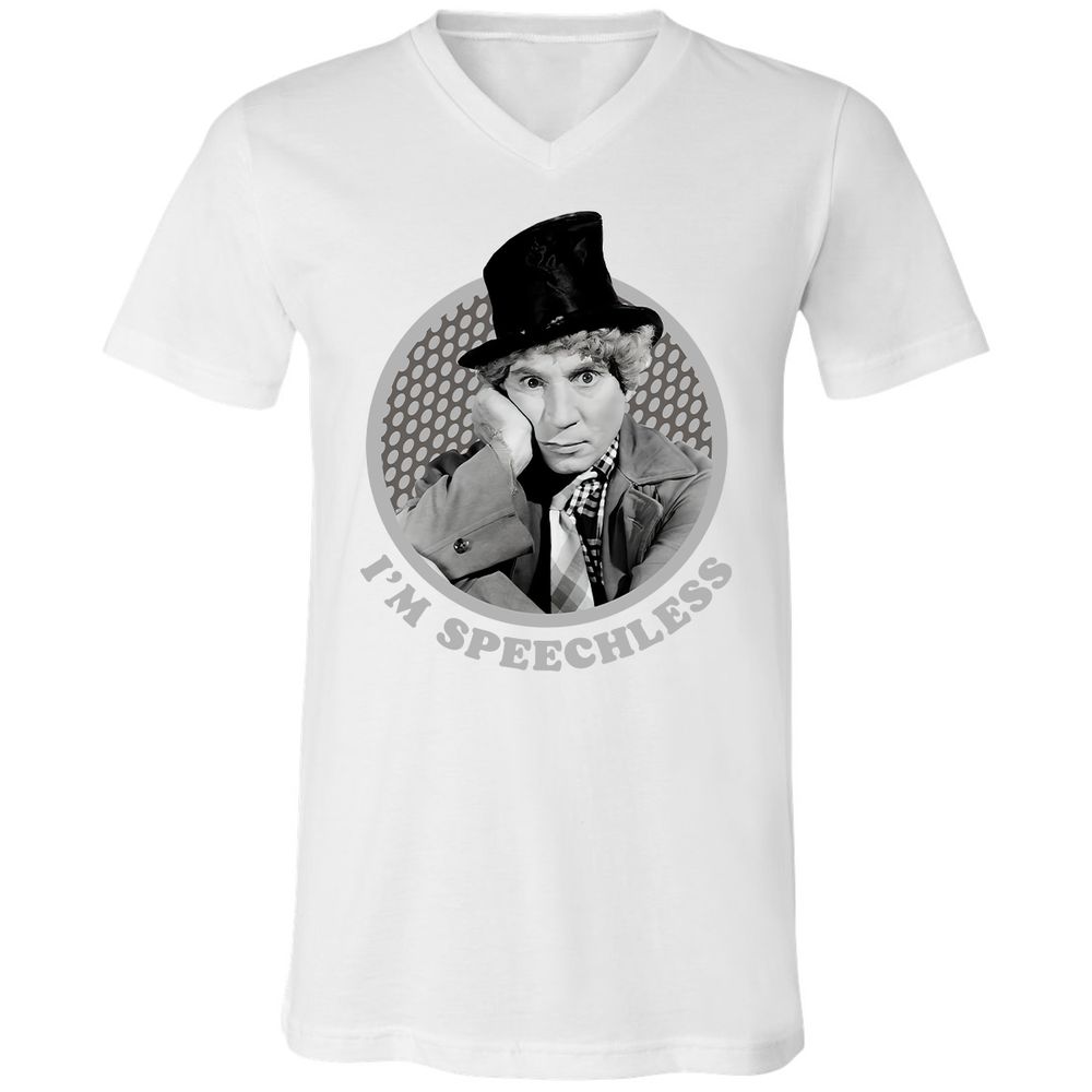 Unisex V-Neck T-Shirt - UAQAQ6A5 - White - 5