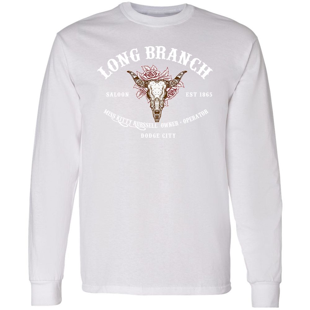 Long Sleeve T-Shirt - TNBNYFUG - White - 5