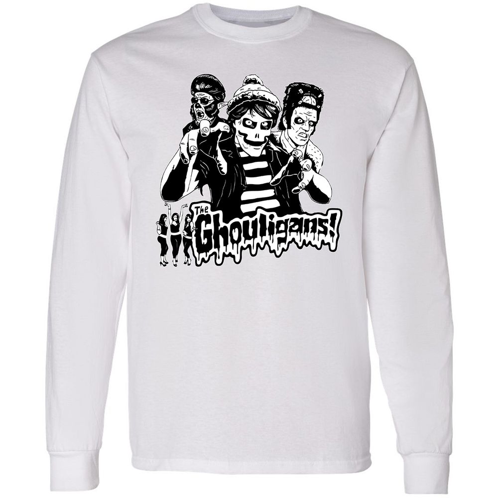 Long Sleeve T-Shirt - SVVUNMNK - White - 5