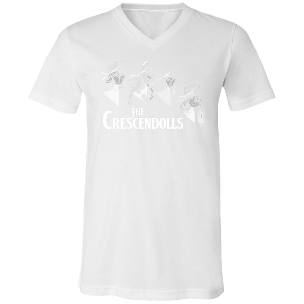 Unisex V-Neck T-Shirt - RJ53Z19D - White - 5