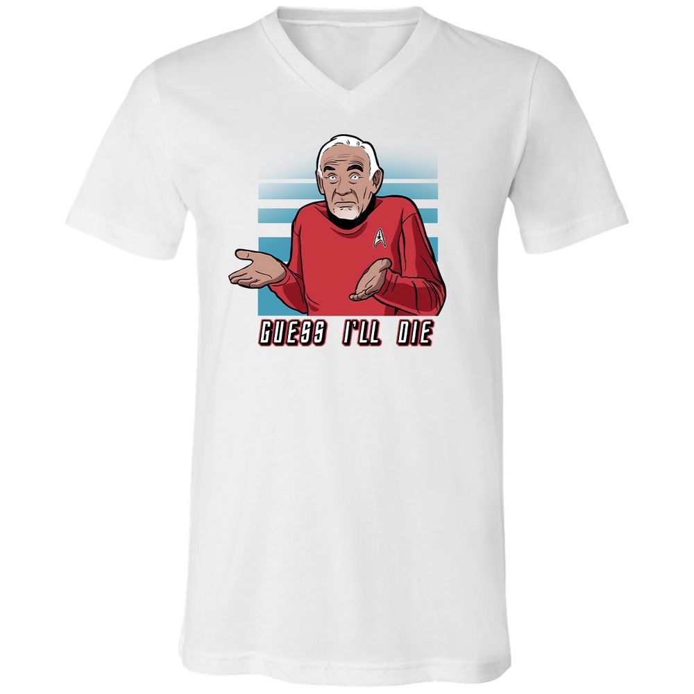 Unisex V-Neck T-Shirt - R2EXTKL5 - White - 5