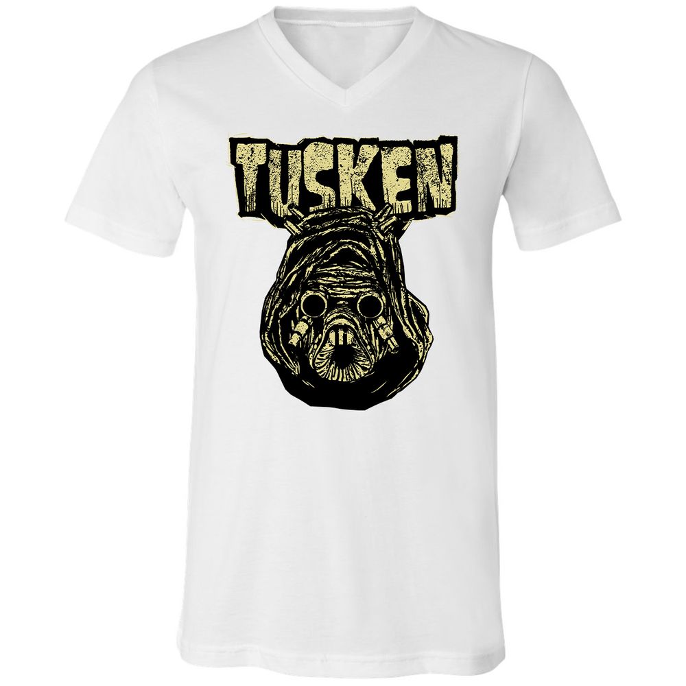 Unisex V-Neck T-Shirt - K8TXQZZA - White - 5