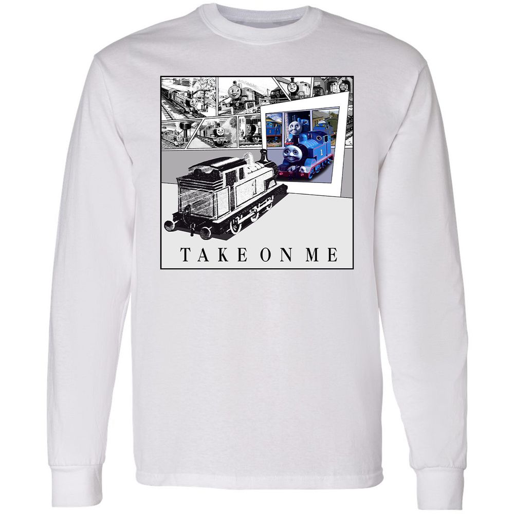 Long Sleeve T-Shirt - 7QH2LYBP - White - 5